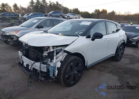 2023 Nissan Ariya Platinum+ z USA, uszkodzony, nr VIN JN1DF0CD0PM708740